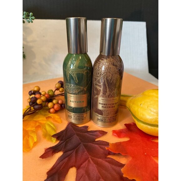 Bath & Body Works Other - Bath & Body Works “Autumn” & "Honeycrisp Hayride” 2 New Concentrated Room Sprays